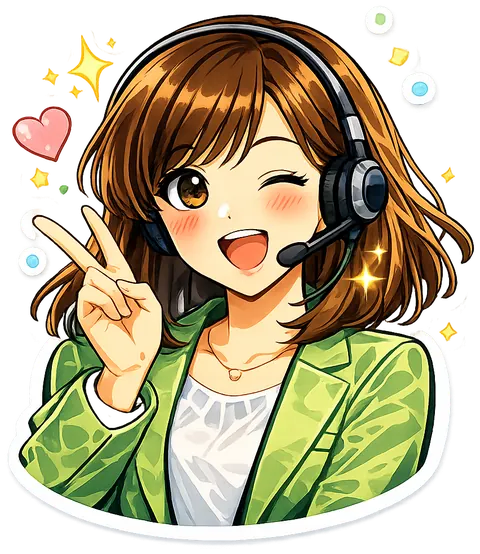L OSの案内役の里音ちゃん